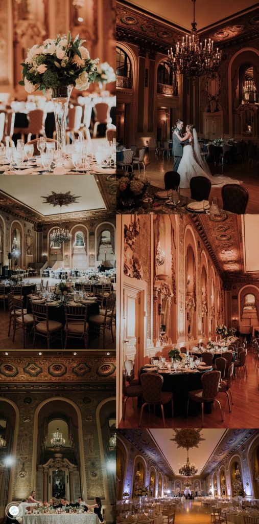 the gold ballroom at the hotel du Pont