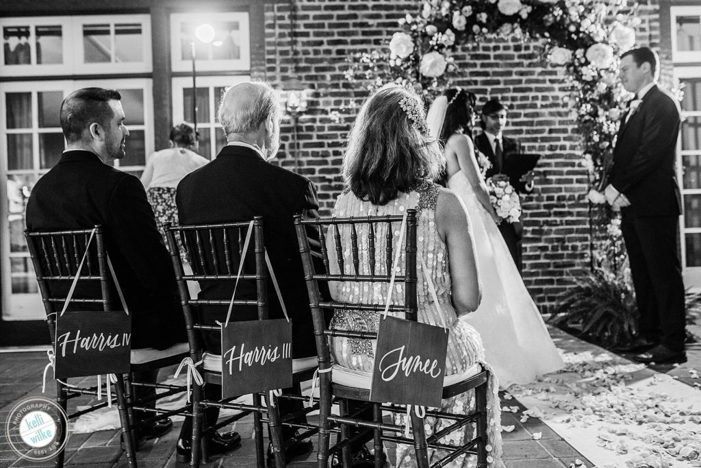 Small intimate wedding at Greenville Country Club in Wilmington DE